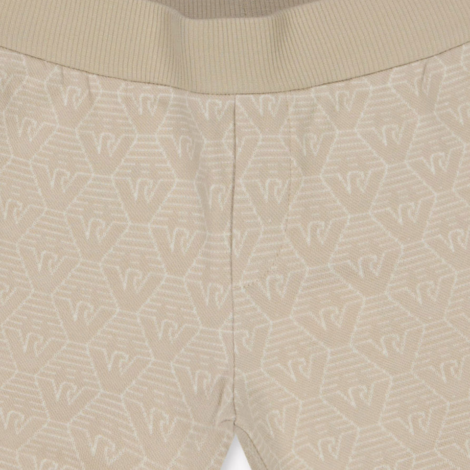 Armani Baby Boys Trousers In Beige