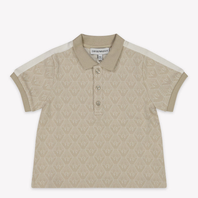 Armani Baby Jongens Polo In Beige