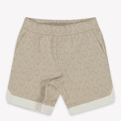 Armani Baby Boys Shorts In Light Beige