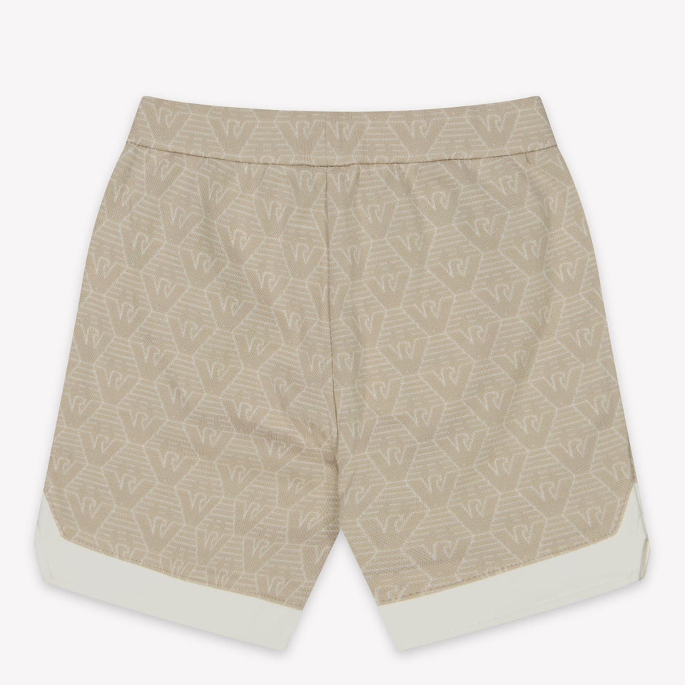 Armani Baby Boys Shorts In Light Beige