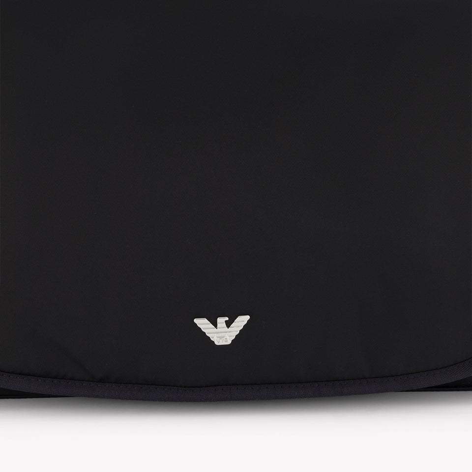 Armani Baby Unisex Diaperbag  Black