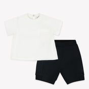 Armani Baby Boys Set in White