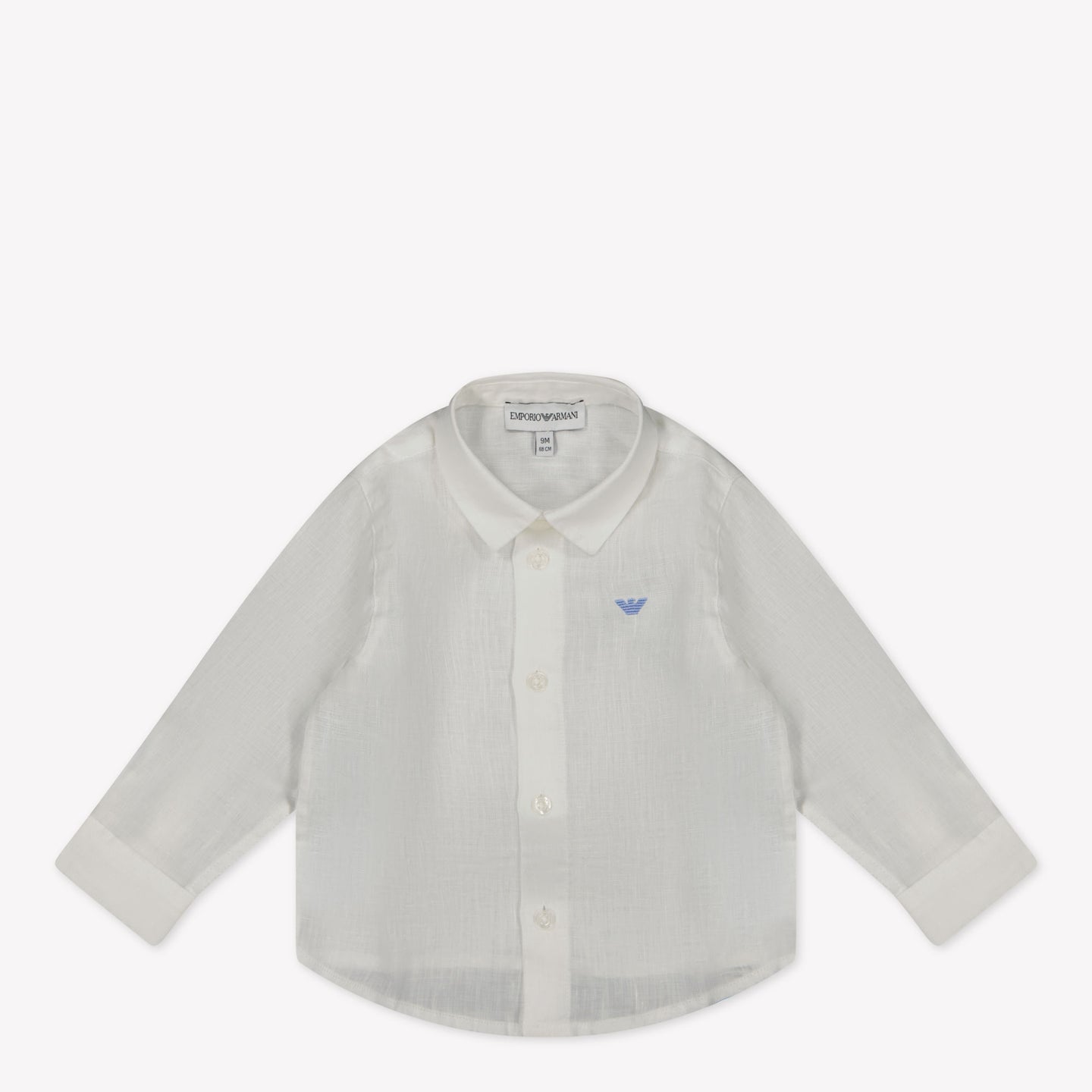 Armani Baby Jongens Blouse In Wit