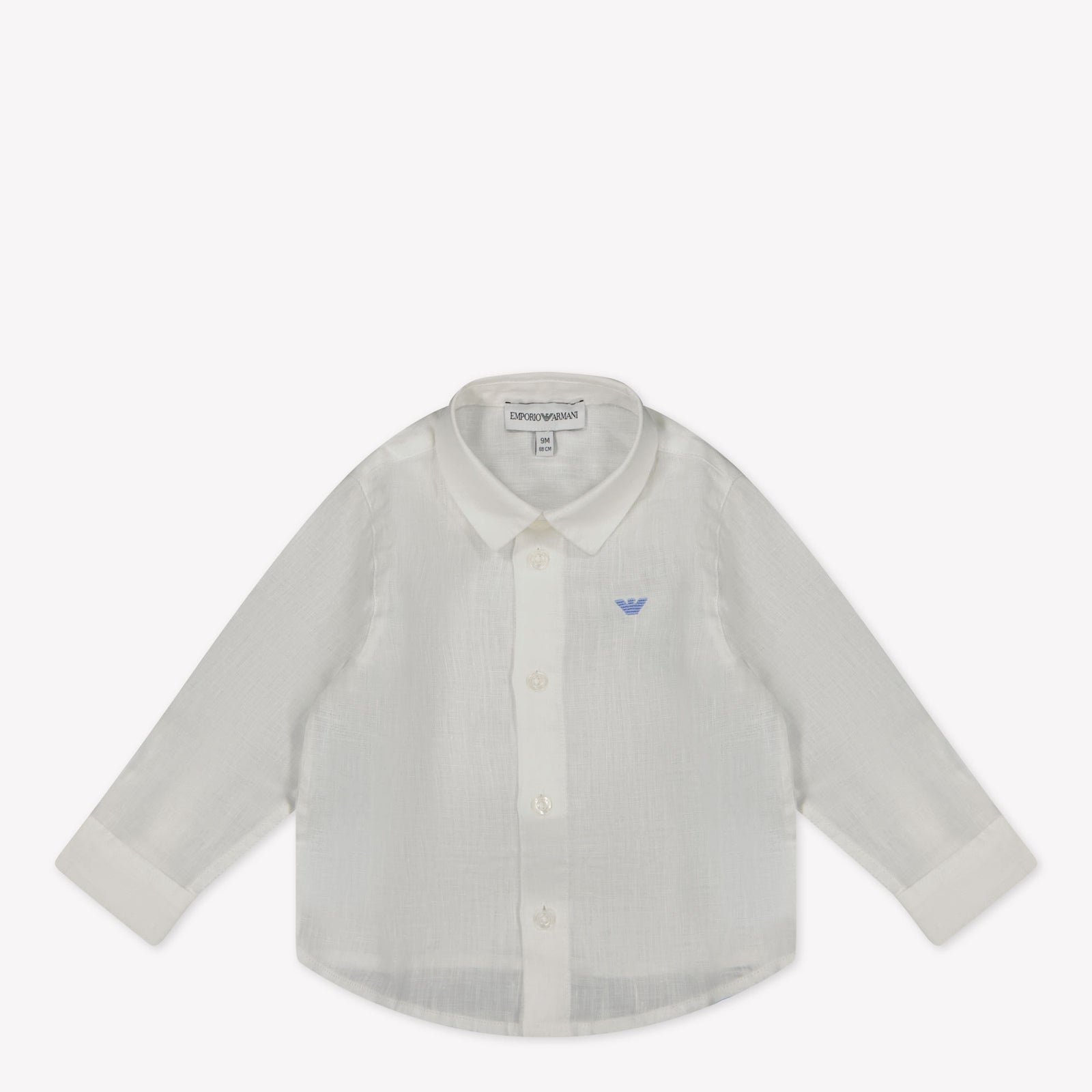 Armani Baby Jongens Blouse In Wit