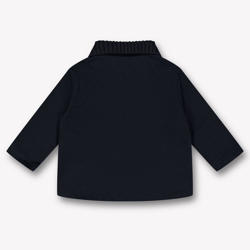 Armani Baby Jongens Polo In Donker Blauw