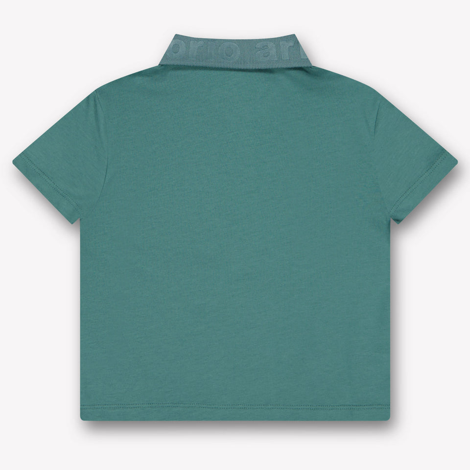 Armani Baby Boys Polo  Dark Green