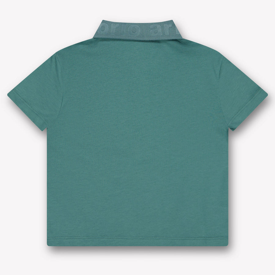 Armani Baby Boys Polo  Dark Green