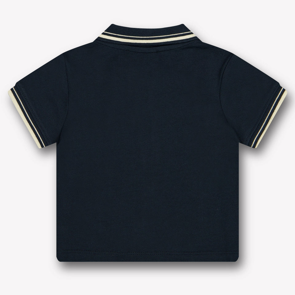 Armani Baby Jongens Polo In Donker Blauw