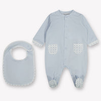 Armani Baby Girls Playsuit  Light Blue