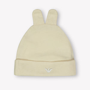 Armani Baby Girls Cap in Cream