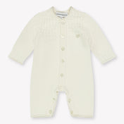 Armani Baby Unisex Box suit in Cream
