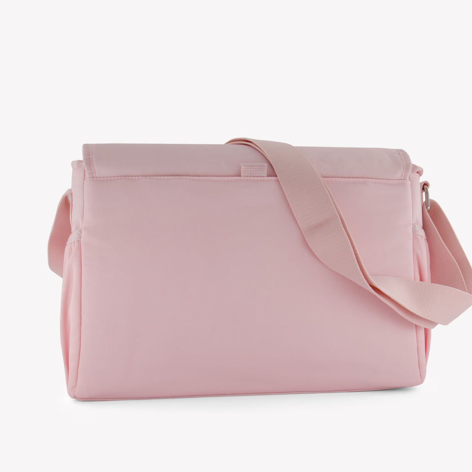 Armani Baby Girls Diaper Bag  Light Pink