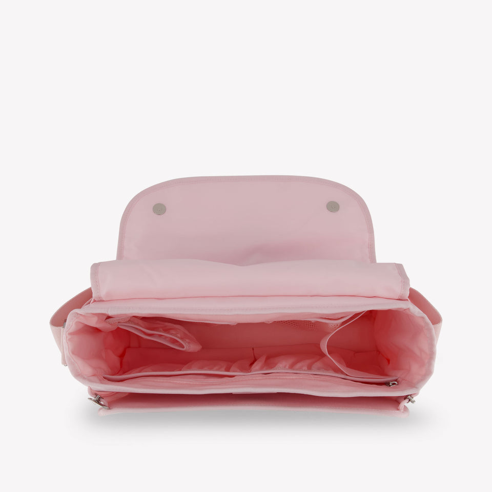 Armani Baby Girls Diaper Bag  Light Pink