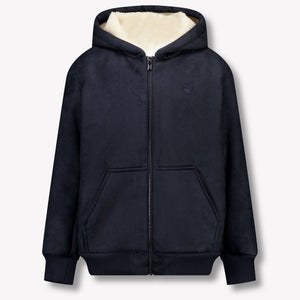 Armani Kinder Jongens Winterjas In Navy