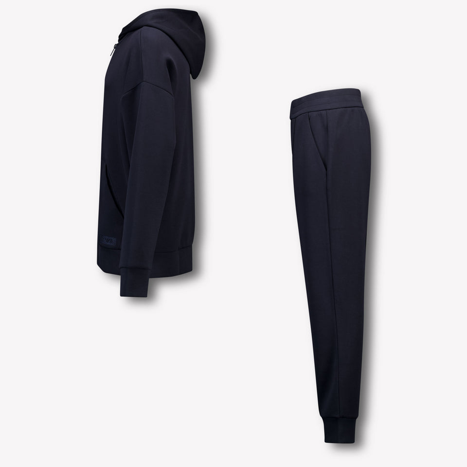 Armani Kinder Jongens Joggingpak In Navy