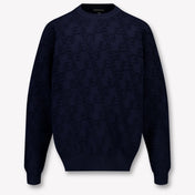 Armani Kinder Jongens Trui In Navy