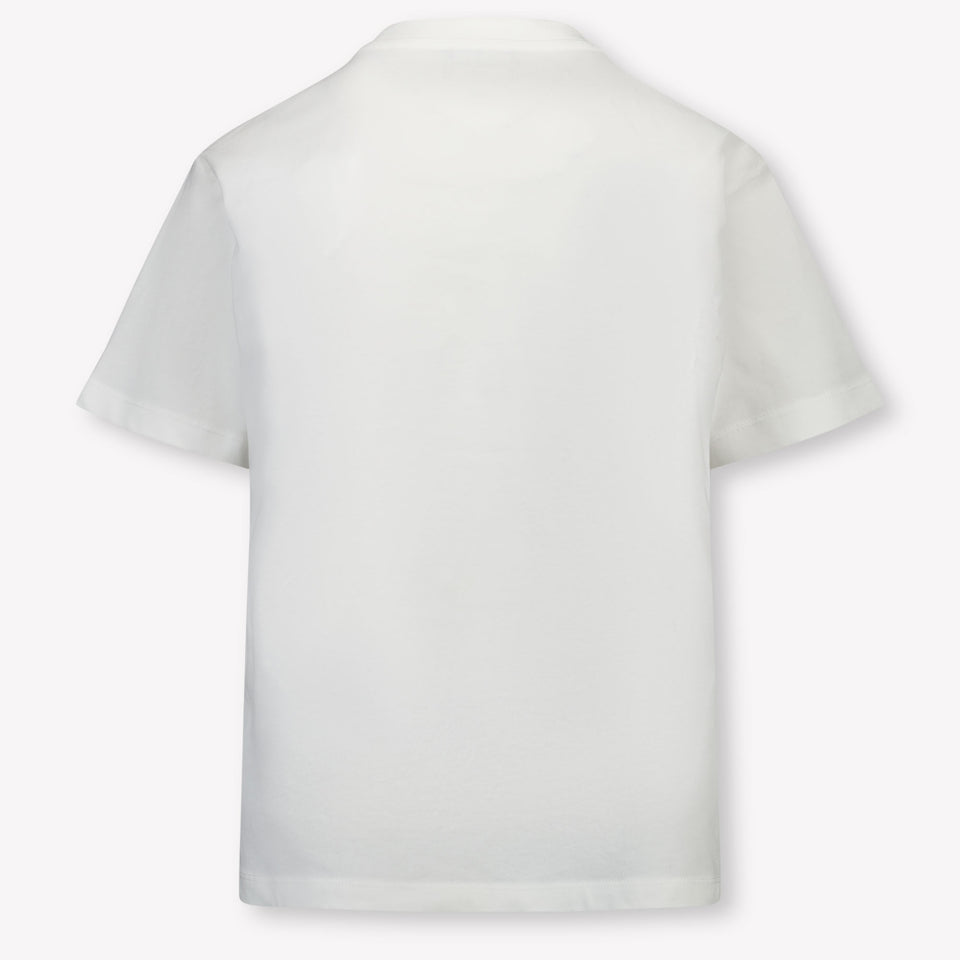 Armani Kinder Jongens T-Shirt In Wit