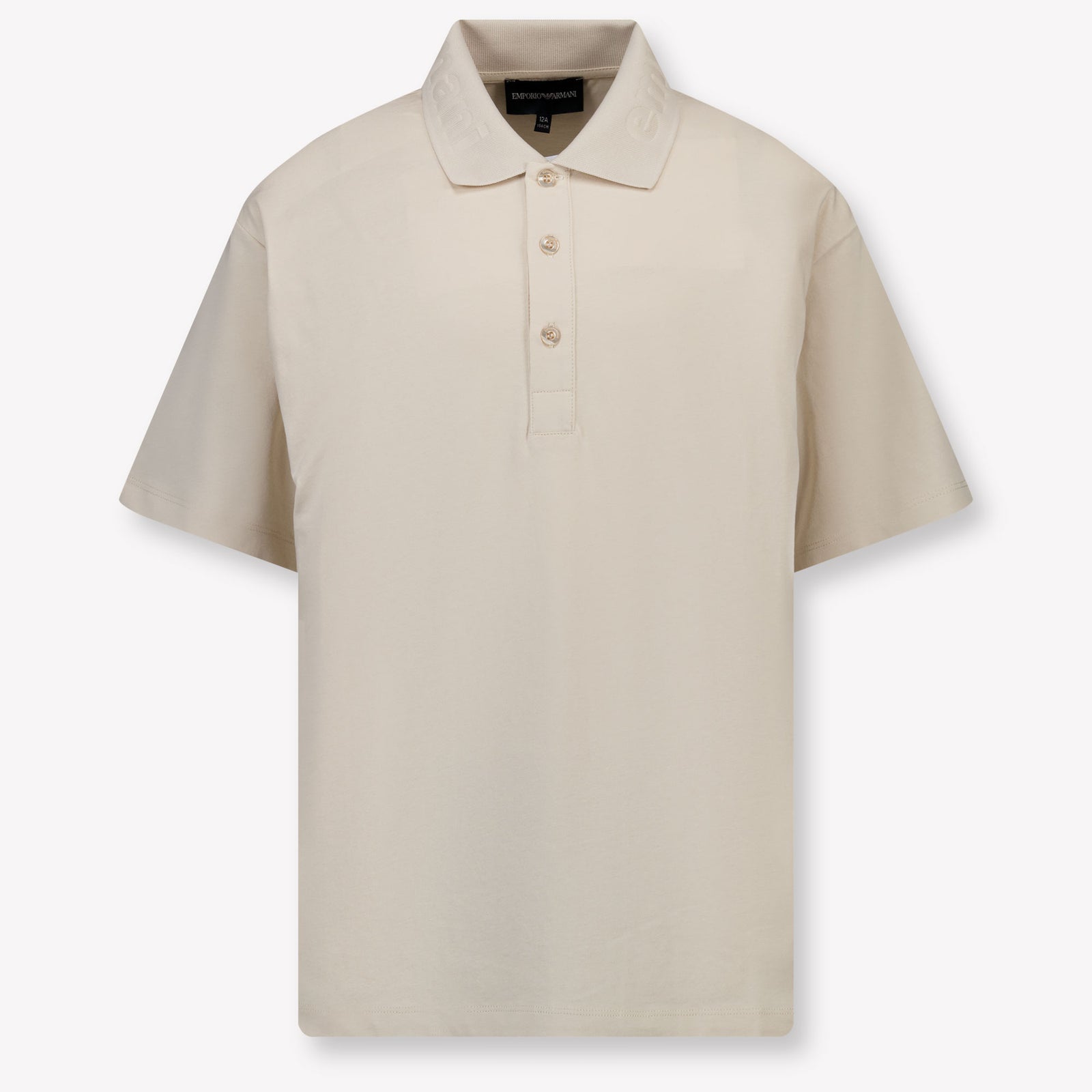 Armani Kinder Jongens Polo In Beige