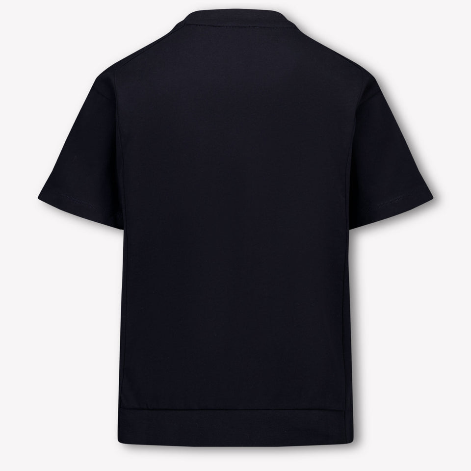 Armani Kinder Jongens T-Shirt In Navy