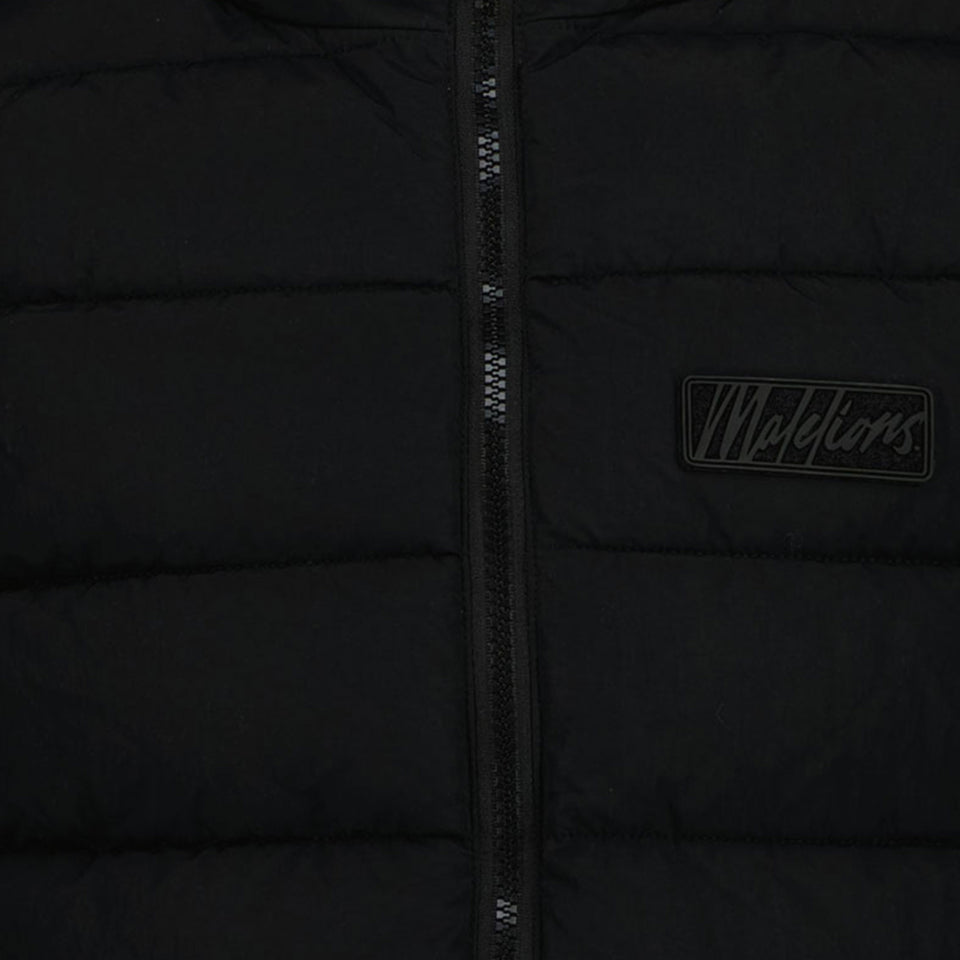 Malelions Kids Boys Bodywarmer In Navy