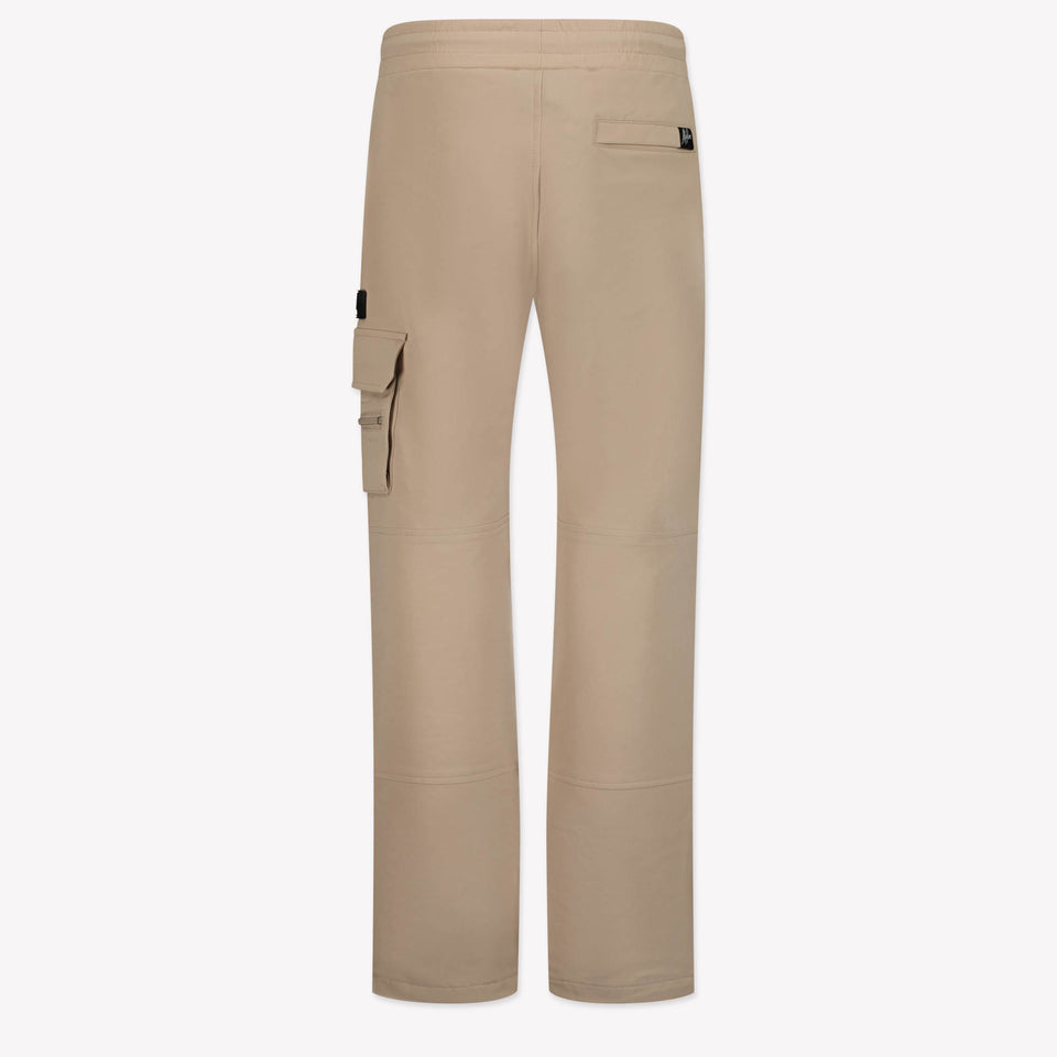 Malelions Kids Boys in Trousers Taupe