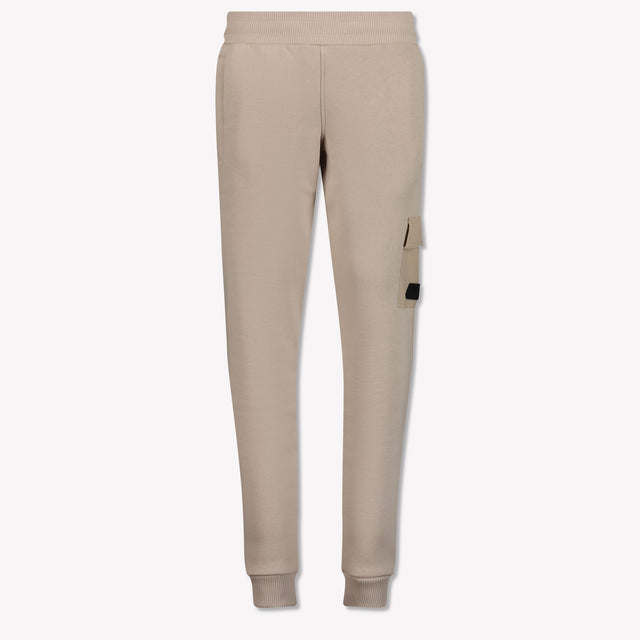 Malelions Kids Boys in Trousers Taupe