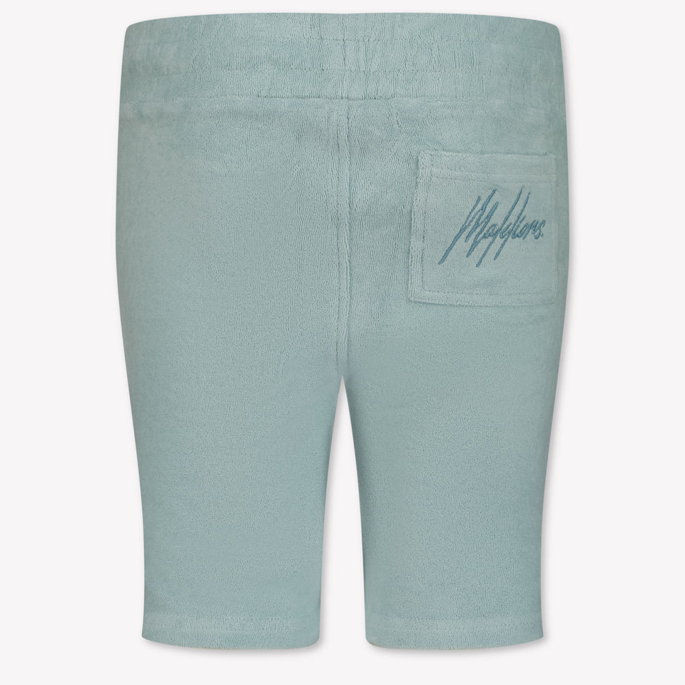 Malelions Kinder Jongens Shorts In Licht Blauw