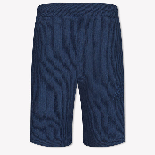 Malelions Kids Boys Shorts In Navy