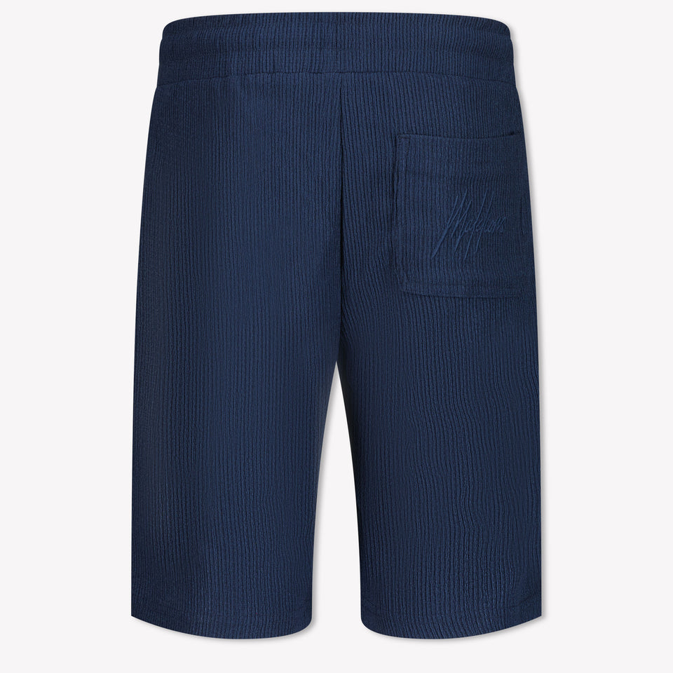 Malelions Kinder Jongens Shorts In Navy