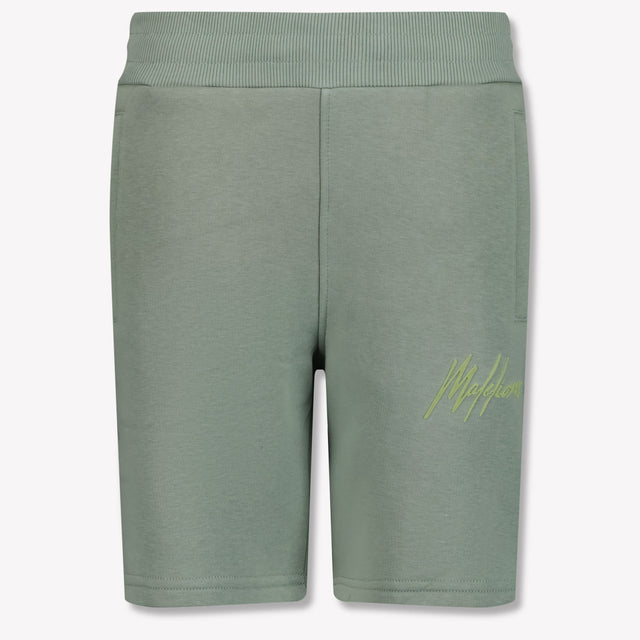 Malelions Kinder Jongens Shorts In Licht Groen