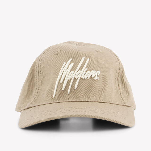 Malelions Baby Boys Cap in Taupe