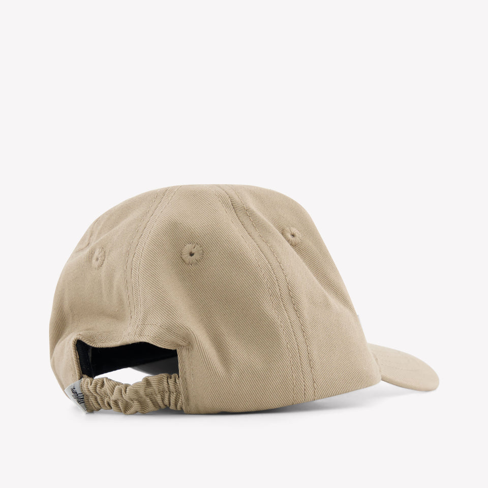 Malelions Baby Boys Cap in Taupe