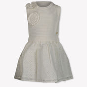 Guess Kids Girls Dress OffWhite