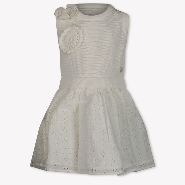 Guess Kids Girls Dress OffWhite