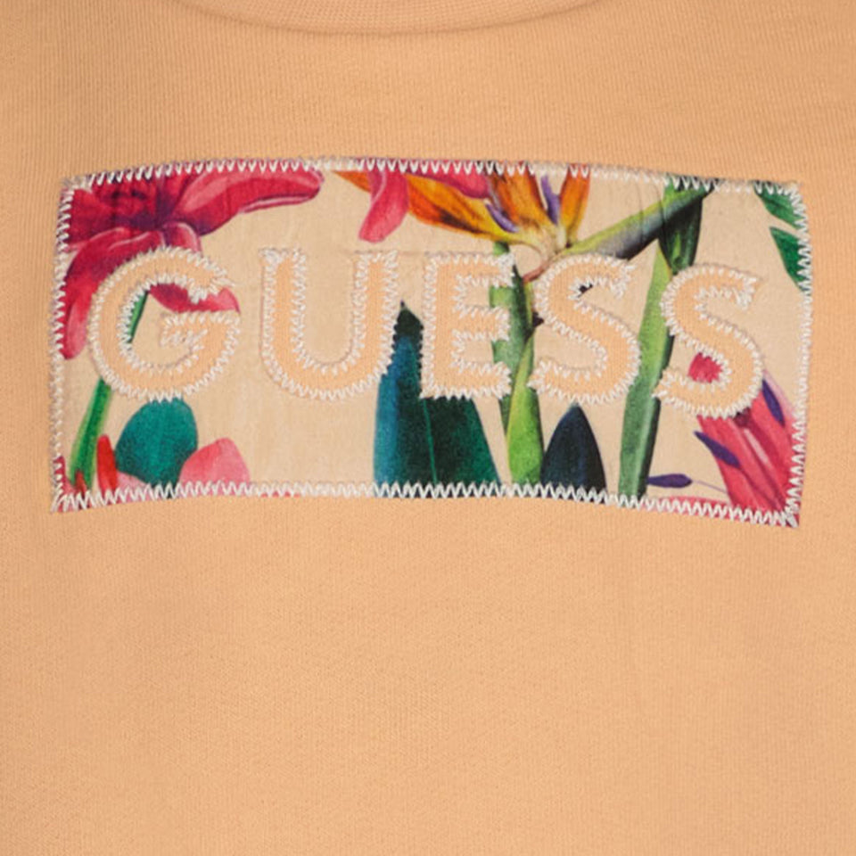 Guess Kids Girls Dress Salmon