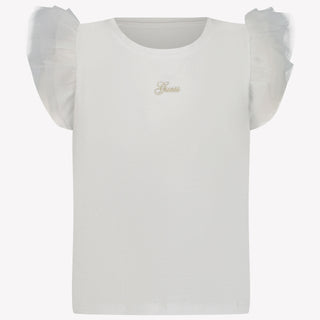 Guess Kids Girls in T-Shirt White