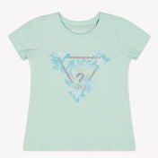 Guess Kids Girls in T-Shirt Mint