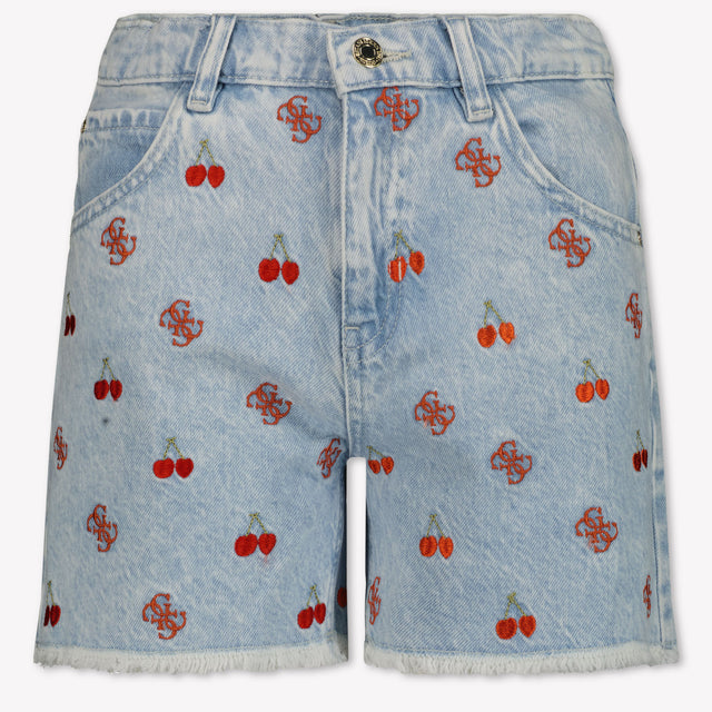 Guess Kinder Meisjes Shorts In Blauw