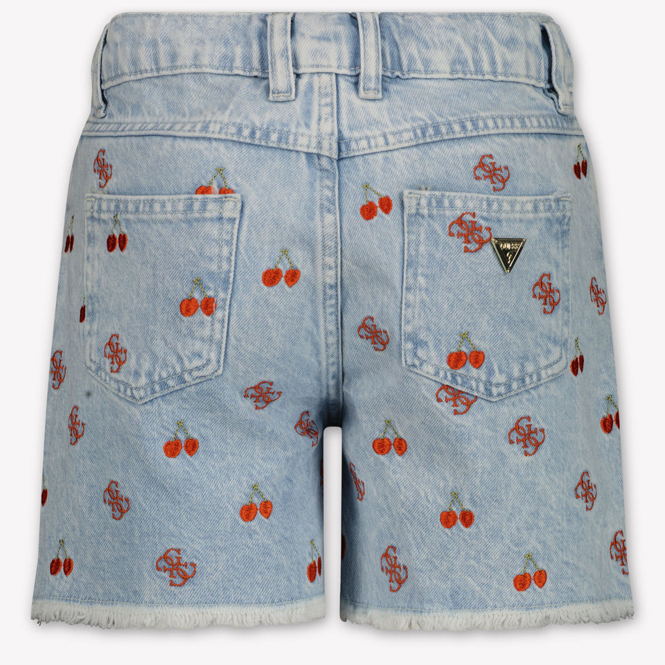 Guess Kinder Meisjes Shorts In Blauw