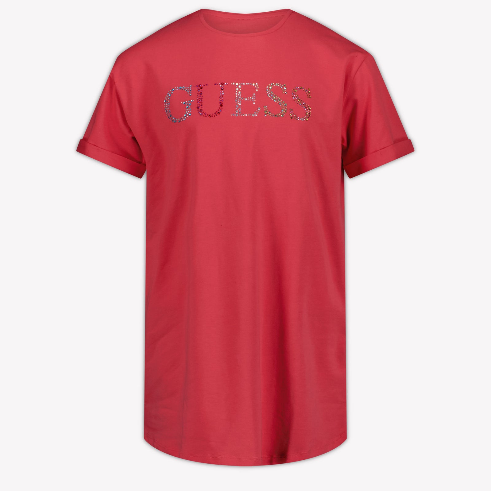 Guess Kinder Meisjes T-Shirt In Donker Roze