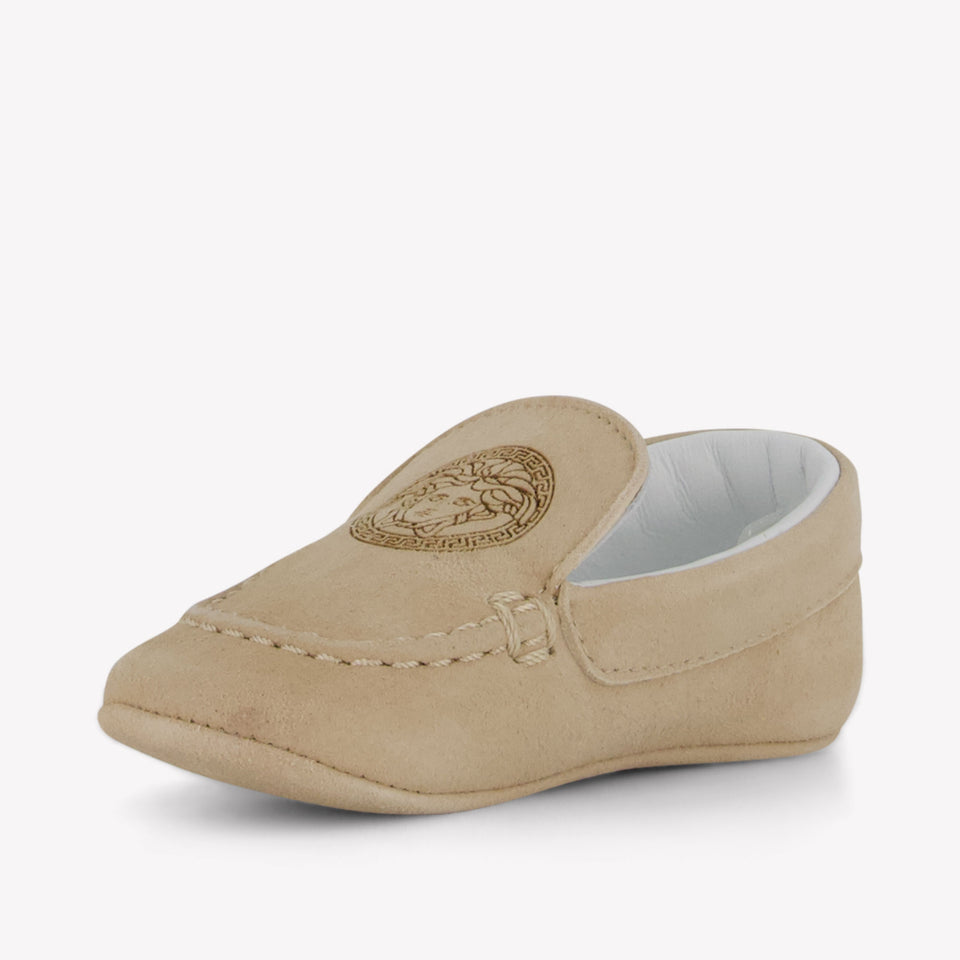 Versace Baby Unisex Shoes In Sand