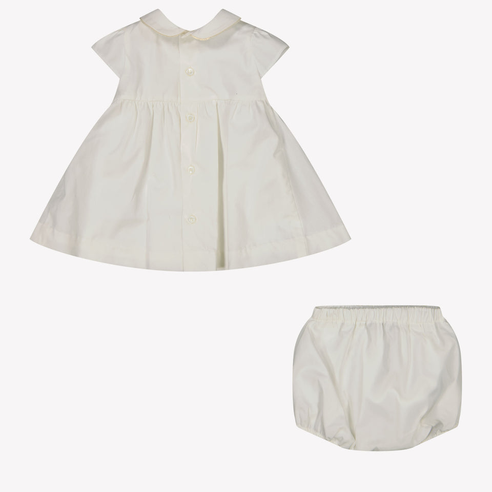 Versace Baby Girls Dress In White