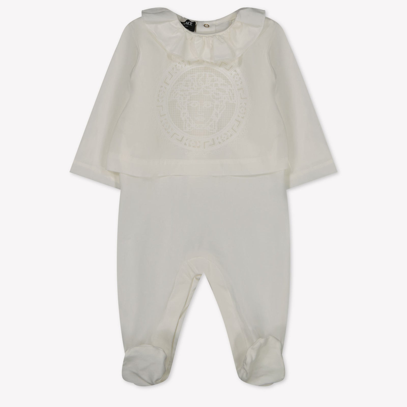 Versace Baby Girls boxing suit in White