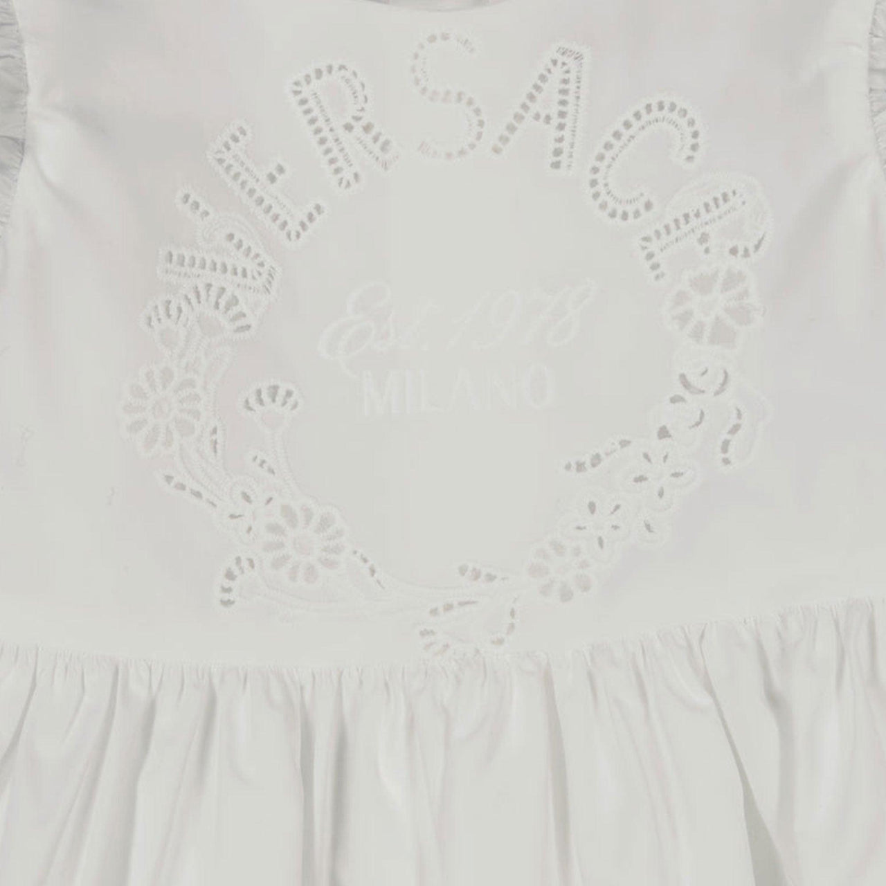 Versace Baby Girls Dress  White