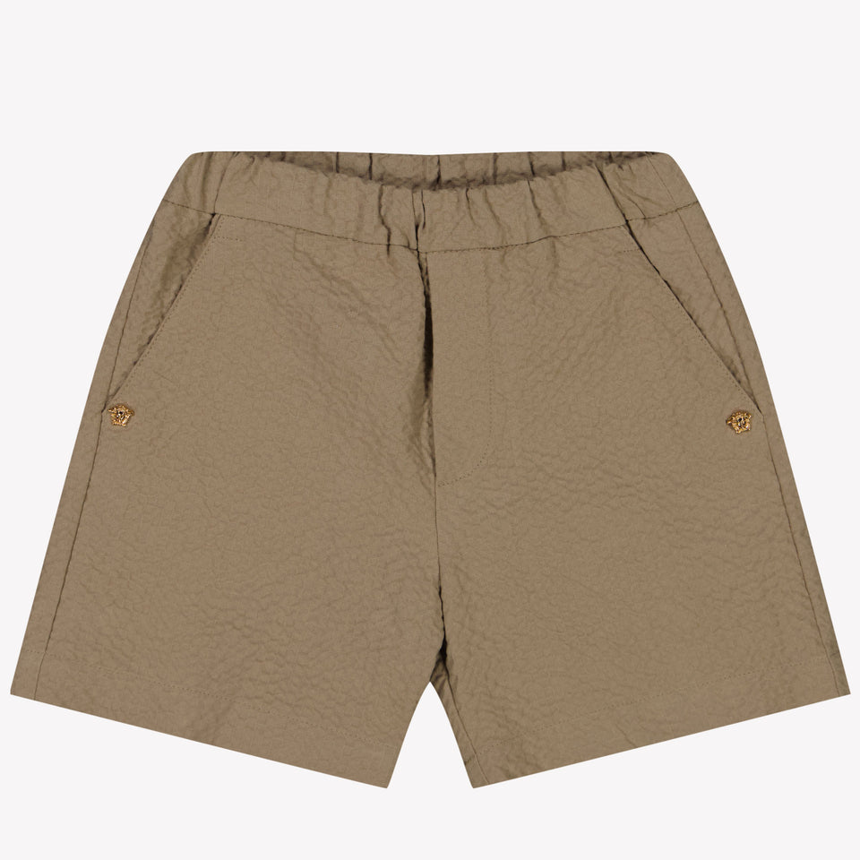 Versace Baby Boys Shorts In Beige