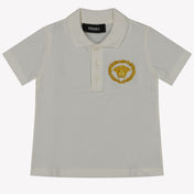 Versace Baby Jongens Polo In Wit