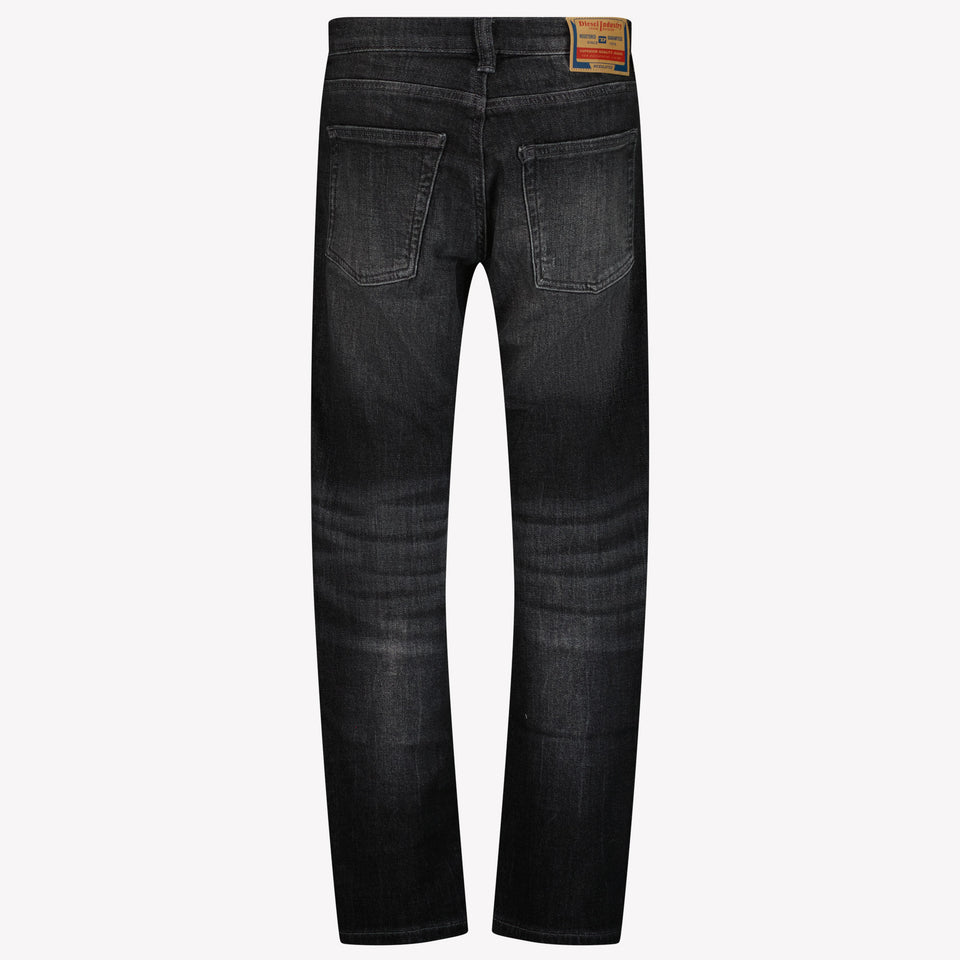 Diesel Kinder Jongens Jeans In Zwart