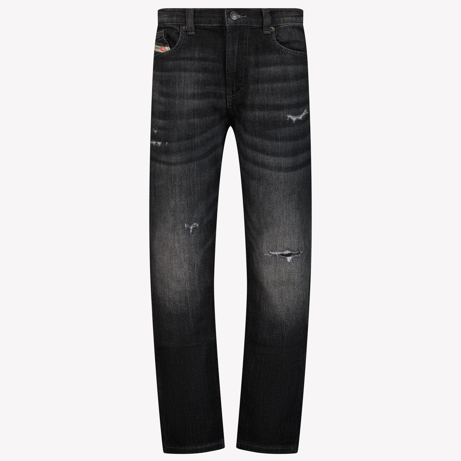 Diesel Kids Boys Jeans In Black