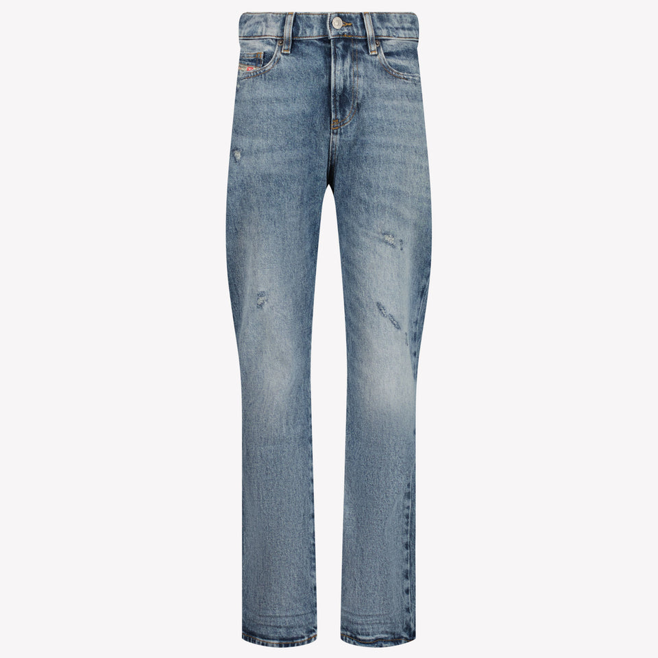 Diesel Kids Boys Jeans In Blue