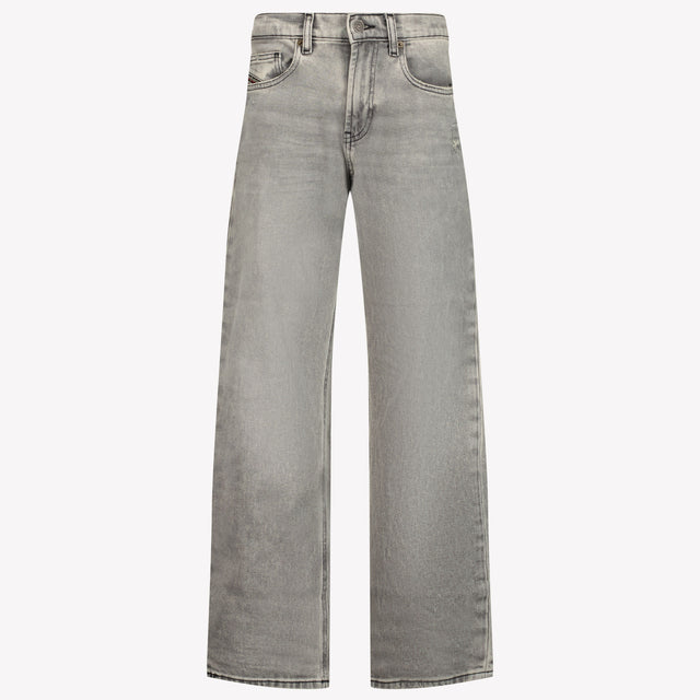 Diesel Kids Boys Jeans In Light Gray